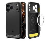 SPIGEN Rugged Armor Mag Magsafe do Iphone 17 Pro Matte Black 8800283314618 - 1359860 - zdjęcie 1